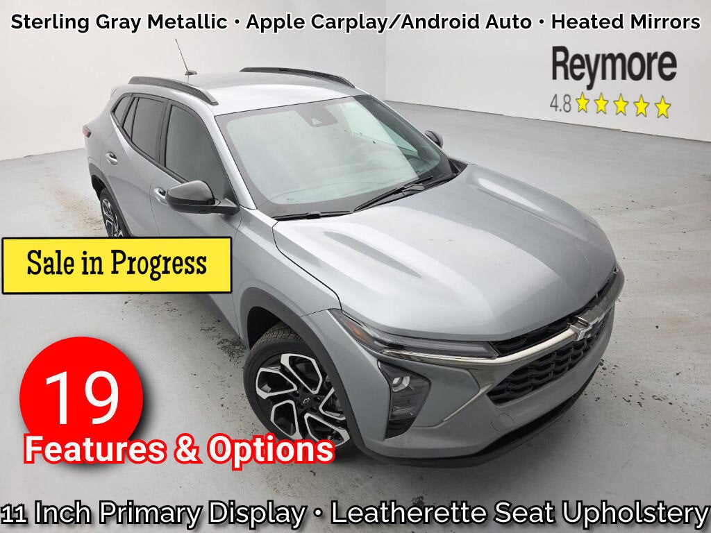 Sterling Gray Metallic 2026 Chevrolet Trax SUV / Crossover Front-Wheel Drive Automatic