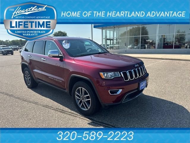 Red 2020 Jeep Grand Cherokee SUV / Crossover Four-Wheel Drive Automatic