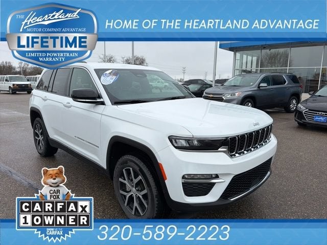 White 2024 Jeep Grand Cherokee SUV / Crossover Four-Wheel Drive Automatic