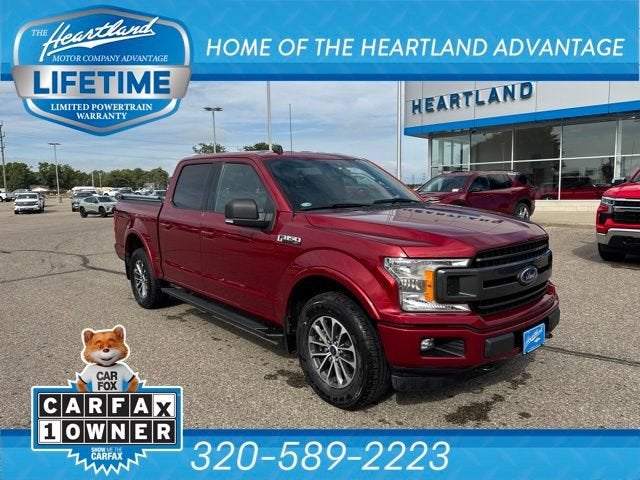 Ruby Red Metallic 2019 Ford F-150 Pickup Truck Four-Wheel Drive Automatic