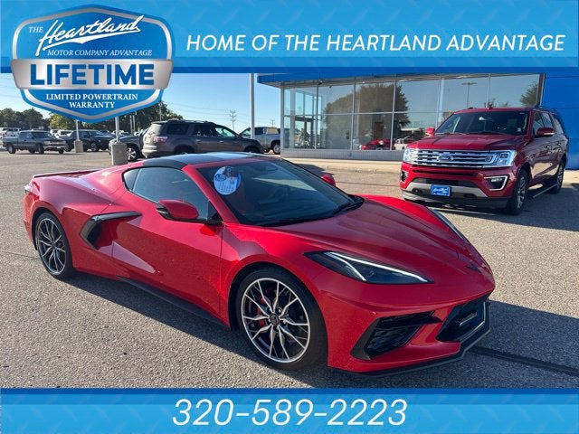 Torch Red 2024 Chevrolet Corvette Coupe Rear-Wheel Drive Automatic