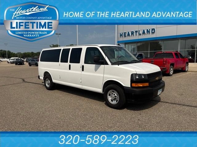Summit White 2025 Chevrolet Express Van Rear-Wheel Drive Automatic