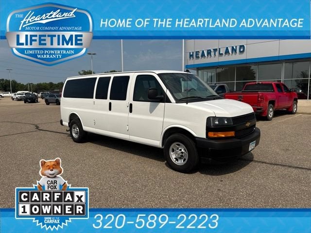 Summit White 2025 Chevrolet Express Van Rear-Wheel Drive Automatic