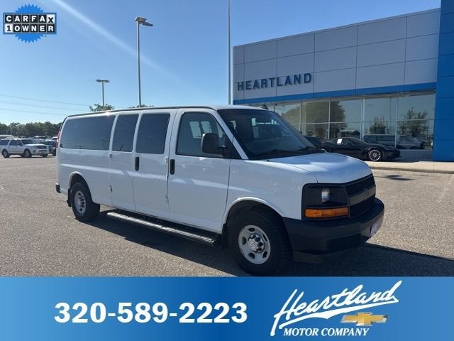 Summit White 2017 Chevrolet Express Van Rear-Wheel Drive Automatic