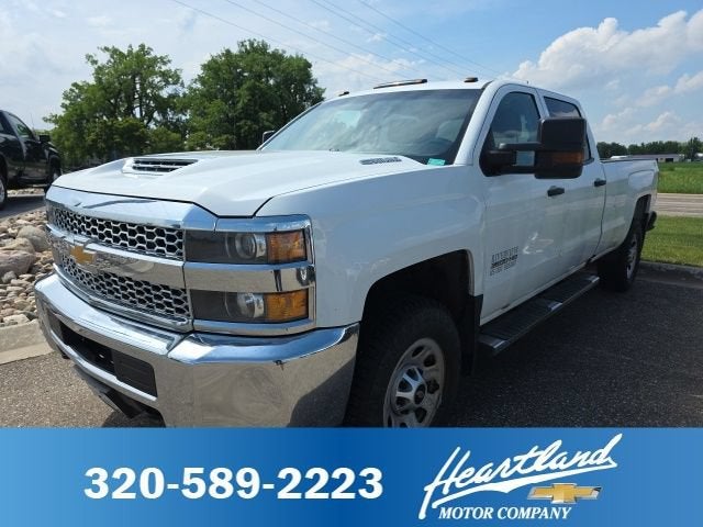 Summit White 2019 Chevrolet Silverado 3500HD Pickup Truck Four-Wheel Drive Automatic
