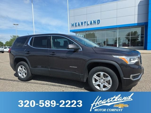 Gray (Iridium Metallic) 2018 GMC Acadia SUV / Crossover Four-Wheel Drive Automatic