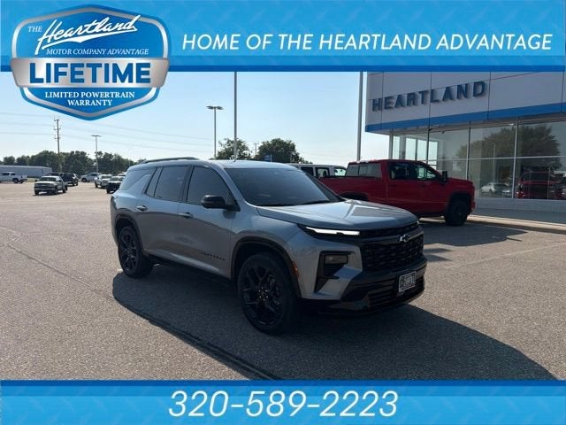 Sterling Gray Metallic 2026 Chevrolet Traverse SUV / Crossover Four-Wheel Drive Automatic