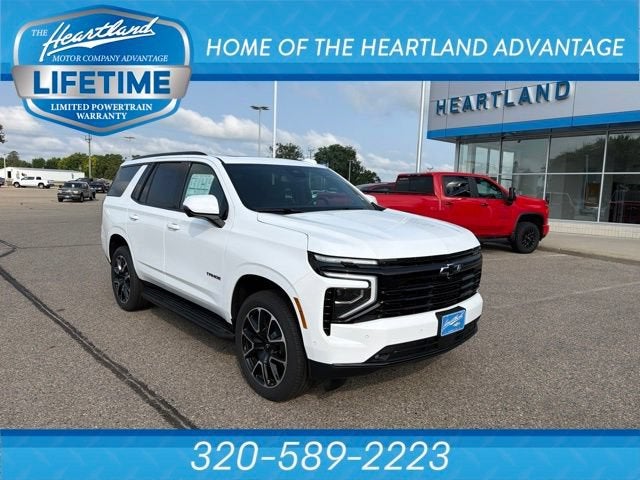 Summit White 2026 Chevrolet Tahoe SUV / Crossover Four-Wheel Drive Automatic