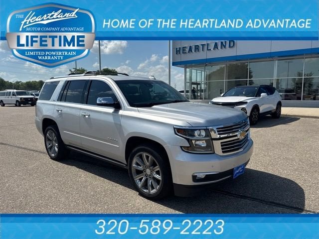 Silver Ice Metallic 2015 Chevrolet Tahoe SUV / Crossover Four-Wheel Drive Automatic
