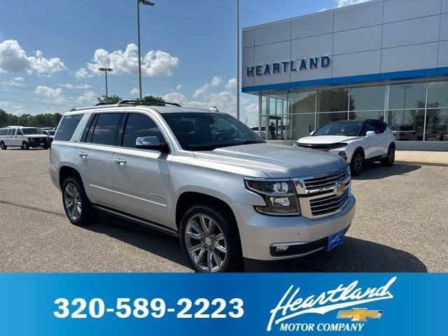 Silver Ice Metallic 2015 Chevrolet Tahoe SUV / Crossover Four-Wheel Drive Automatic