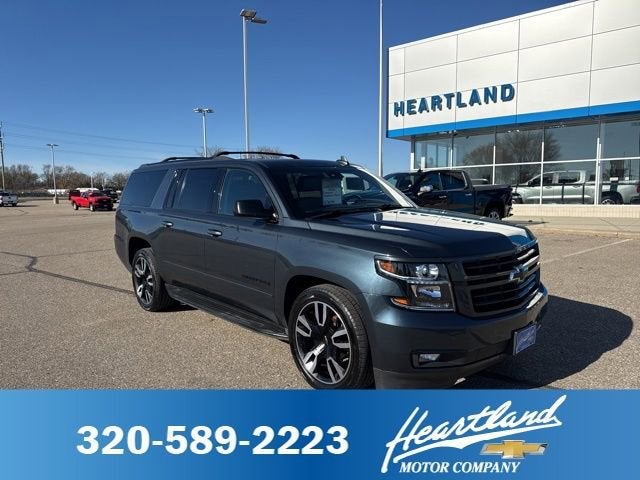 Shadow Gray Metallic 2020 Chevrolet Suburban SUV / Crossover Four-Wheel Drive Automatic