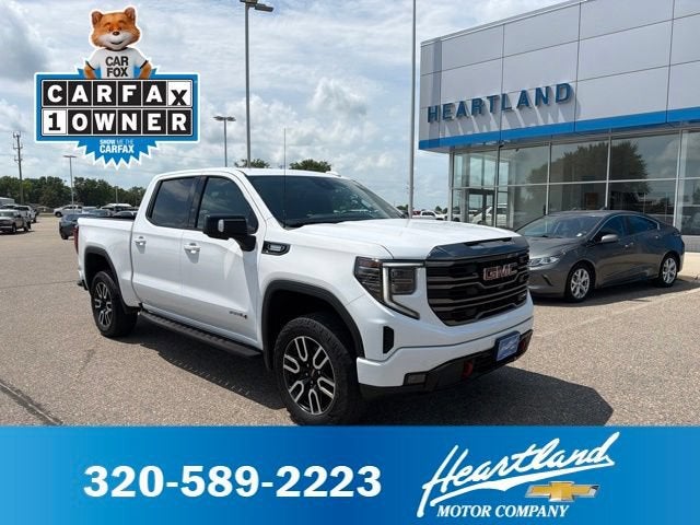 Summit White 2023 GMC Sierra 1500 Pickup Truck Four-Wheel Drive Automatic