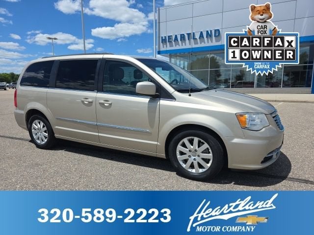 Champagne 2014 Chrysler Town & Country Minivan Front-Wheel Drive Automatic