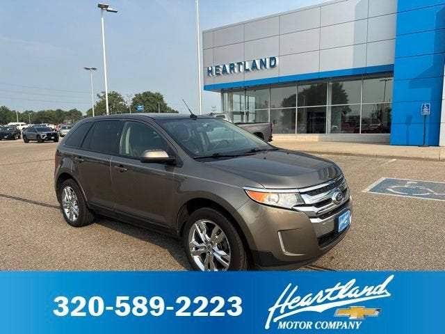 Mineral Gray 2014 Ford Edge SUV / Crossover All-Wheel Drive Automatic