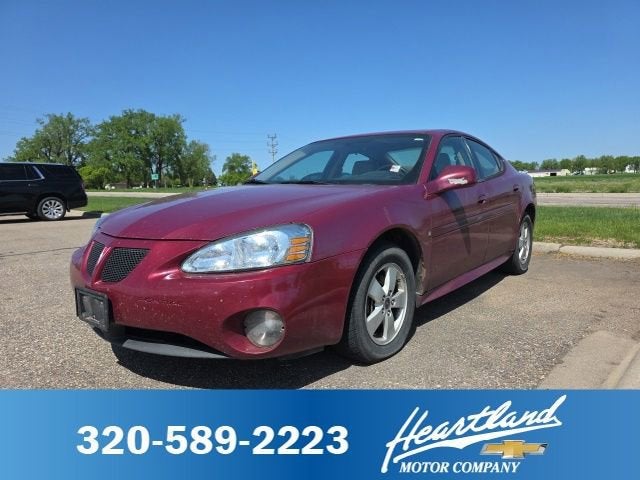Sport Red Metallic 2006 Pontiac Grand Prix Sedan Front-Wheel Drive Automatic