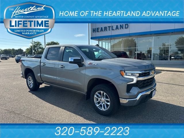 Sterling Gray Metallic 2026 Chevrolet Silverado 1500 Pickup Truck Four-Wheel Drive Automatic