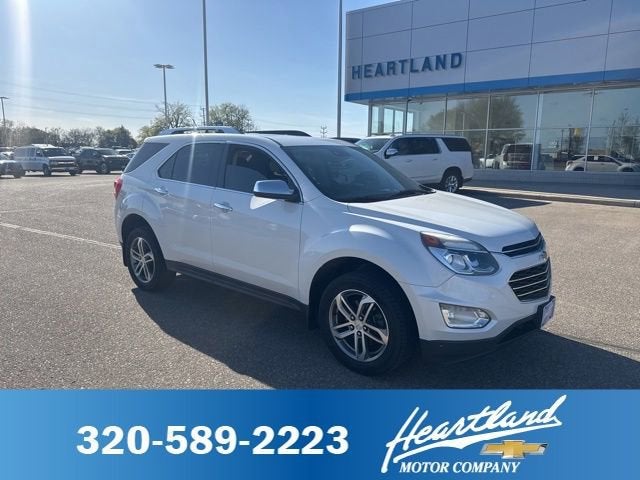 White (Iridescent Pearl Tricoat) 2016 Chevrolet Equinox LTZ AWD SUV / Crossover All-Wheel Drive Automatic