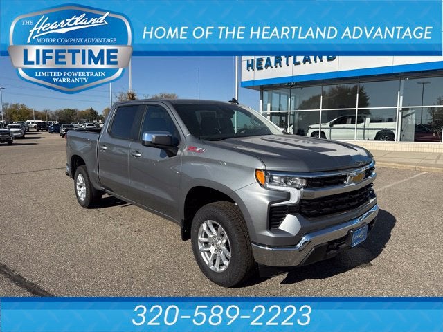 Sterling Gray Metallic 2026 Chevrolet Silverado 1500 Pickup Truck Four-Wheel Drive Automatic