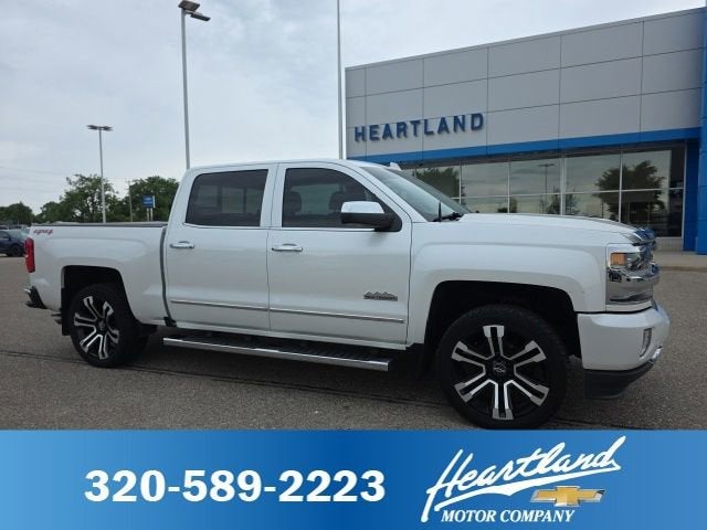 White (Iridescent Pearl Tricoat) 2017 Chevrolet Silverado 1500 Pickup Truck Four-Wheel Drive Automatic