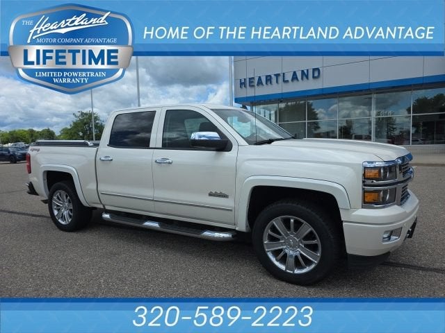 White Diamond Tricoat 2014 Chevrolet Silverado 1500 Pickup Truck Four-Wheel Drive Automatic