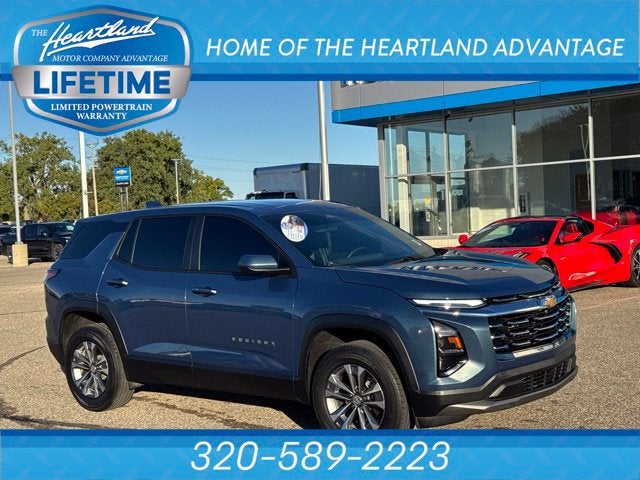 Lakeshore Blue Metallic 2026 Chevrolet Equinox SUV / Crossover Front-Wheel Drive Automatic