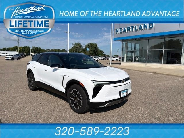 Summit White 2026 Chevrolet Blazer EV SUV / Crossover All-Wheel Drive Automatic