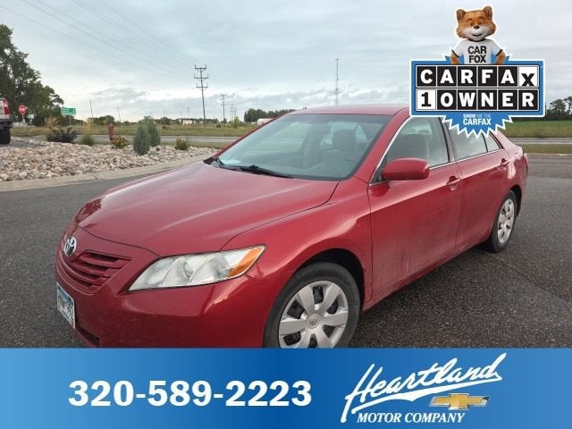 Red 2009 Toyota Camry Sedan  Automatic