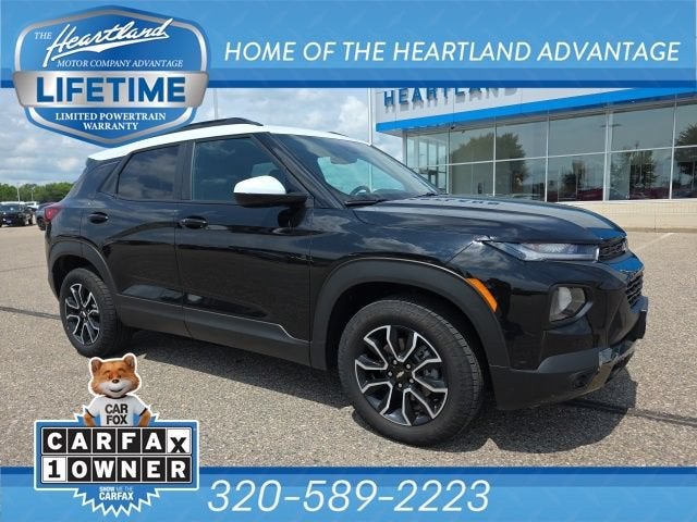 Mosaic Black Metallic 2023 Chevrolet Trailblazer SUV / Crossover Four-Wheel Drive Automatic