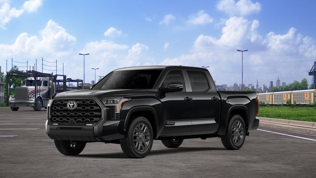 Midnight Black Metallic 2026 Toyota Tundra Pickup Truck Four-Wheel Drive Automatic