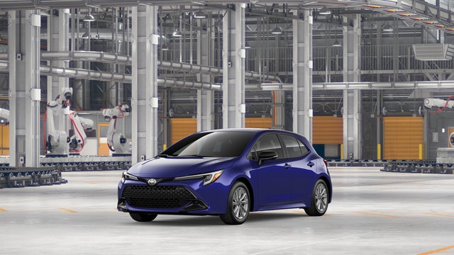 Blue Crush Metallic 2026 Toyota Corolla Hatchback SE FWD Hatchback Front-Wheel Drive Continuously Variable Transmission