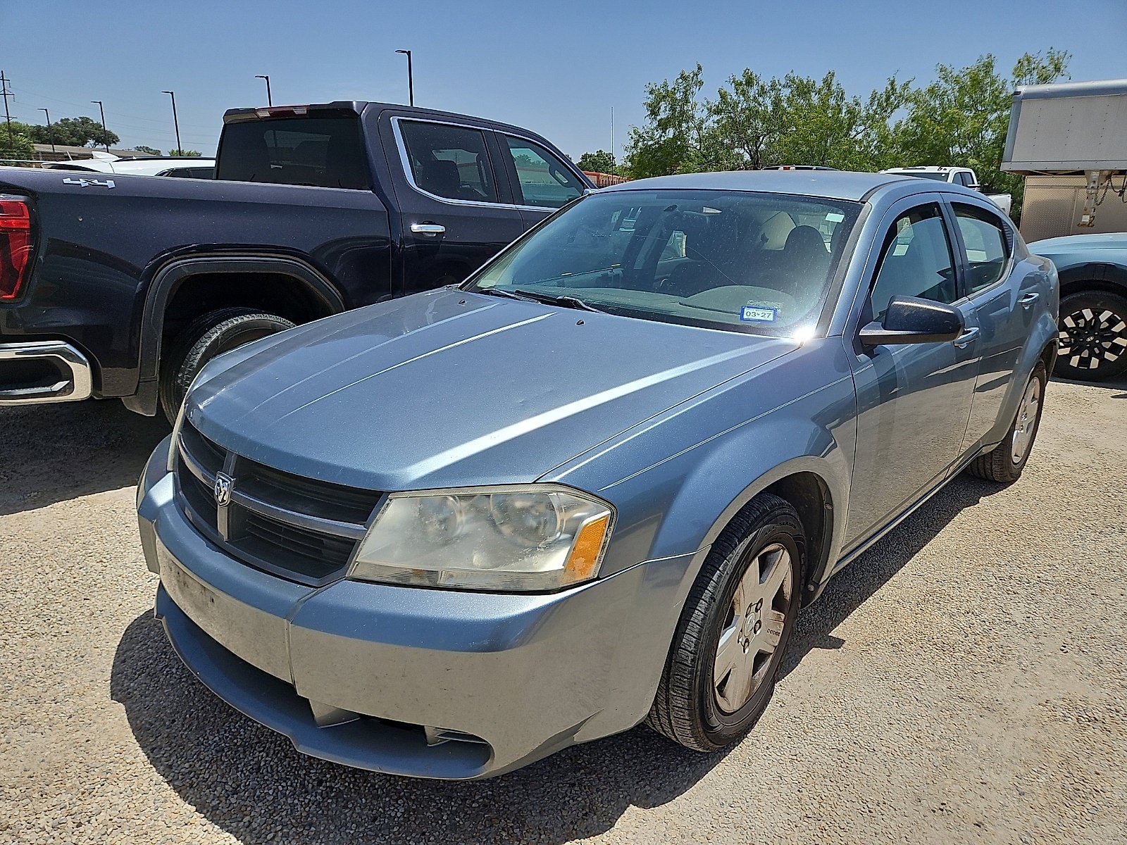 Silver 2010 Dodge Avenger Sedan Front-Wheel Drive Automatic