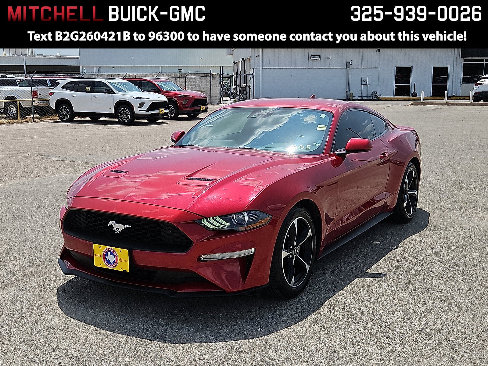  2021 Ford Mustang EcoBoost Coupe RWD   