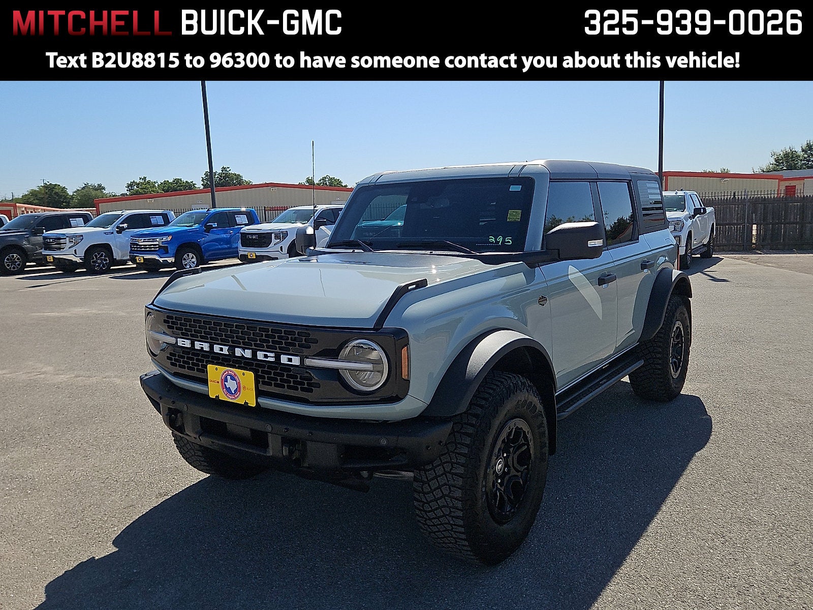  2024 Ford Bronco Wildtrak 4-Door 4WD   