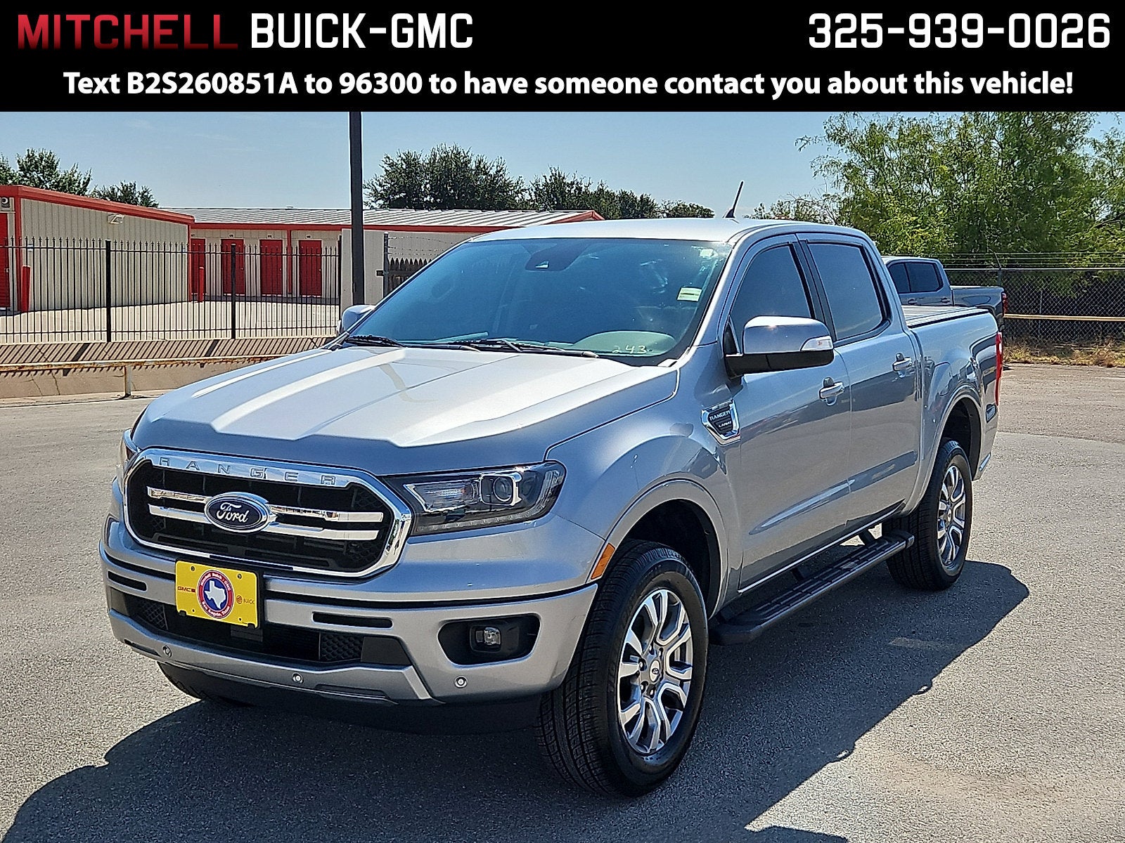 Silver 2023 Ford Ranger Pickup Truck 4X2 Automatic