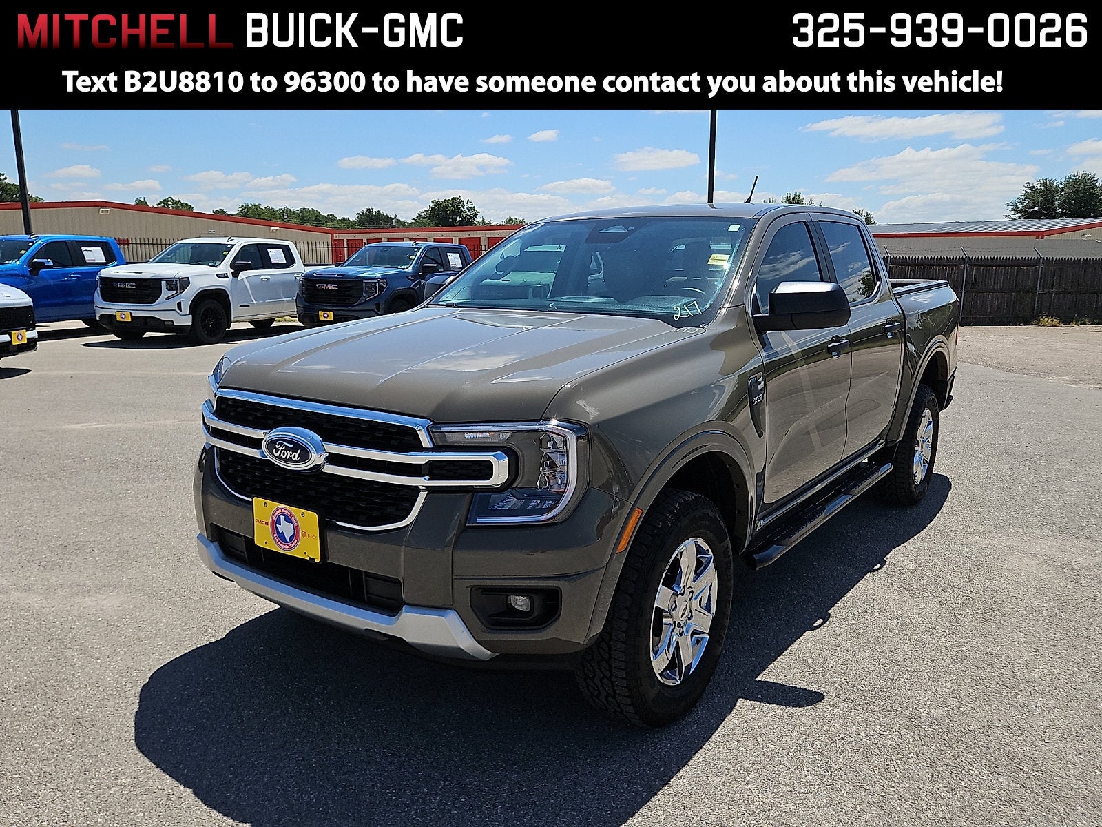Gray 2025 Ford Ranger Pickup Truck 4X2 