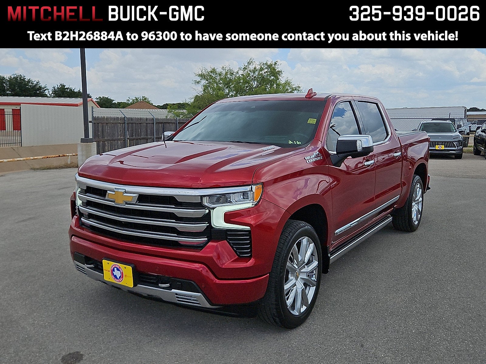  2023 Chevrolet Silverado 1500 High Country Crew Cab RWD   