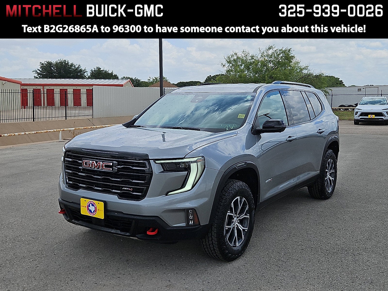 Sterling Metallic 2024 GMC Acadia SUV / Crossover Four-Wheel Drive Automatic