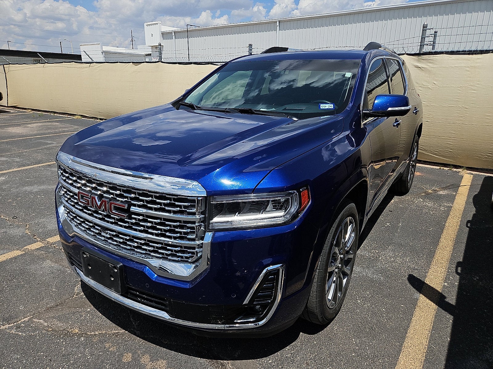 Ultra Blue Metallic 2023 GMC Acadia SUV / Crossover Front-Wheel Drive Automatic