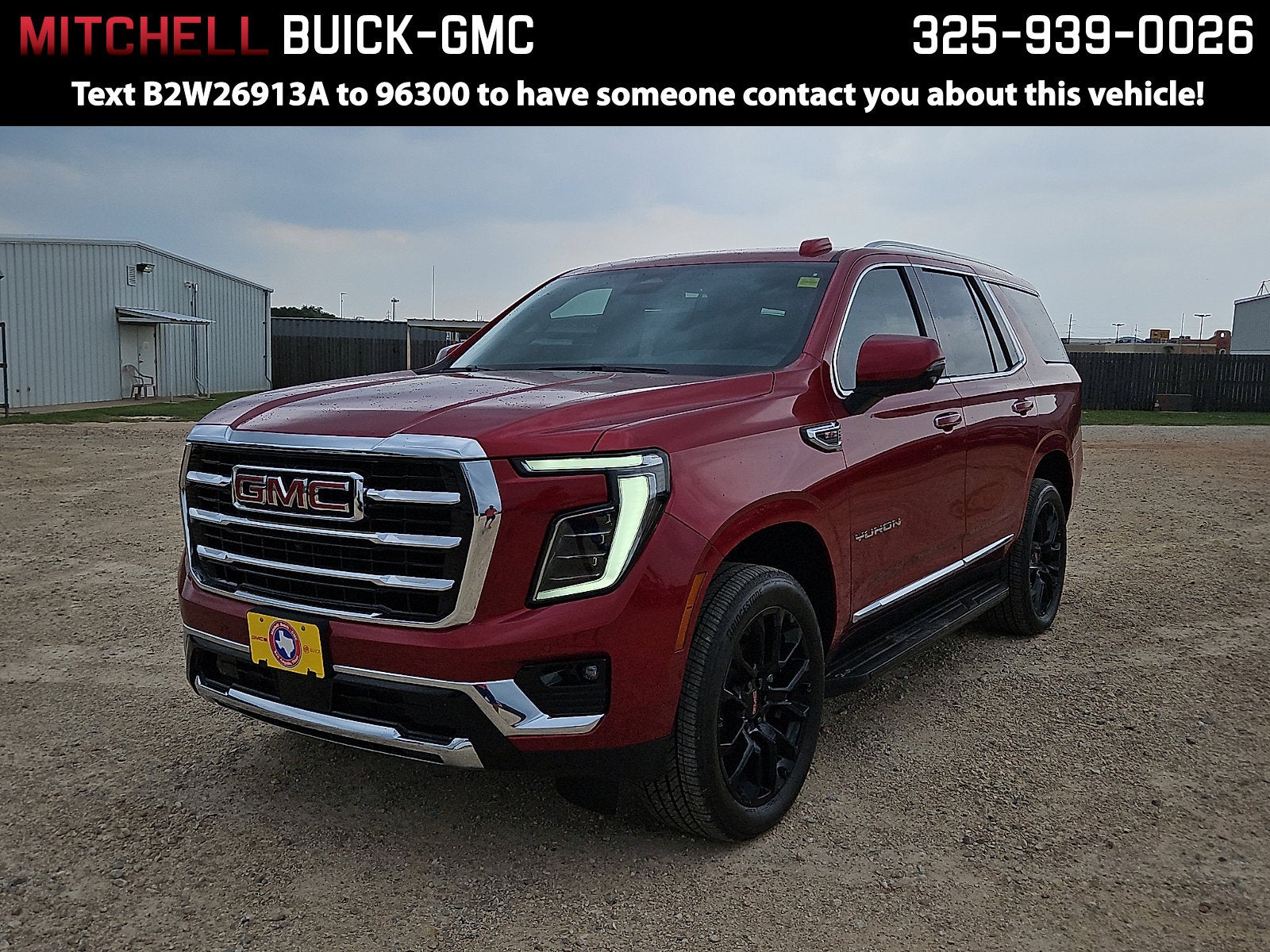 Volcanic Red Tintcoat 2026 GMC Yukon SUV / Crossover 4X2 Automatic
