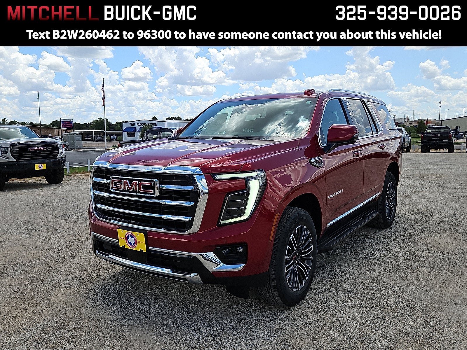 Volcanic Red Tintcoat 2026 GMC Yukon SUV / Crossover 4X2 Automatic