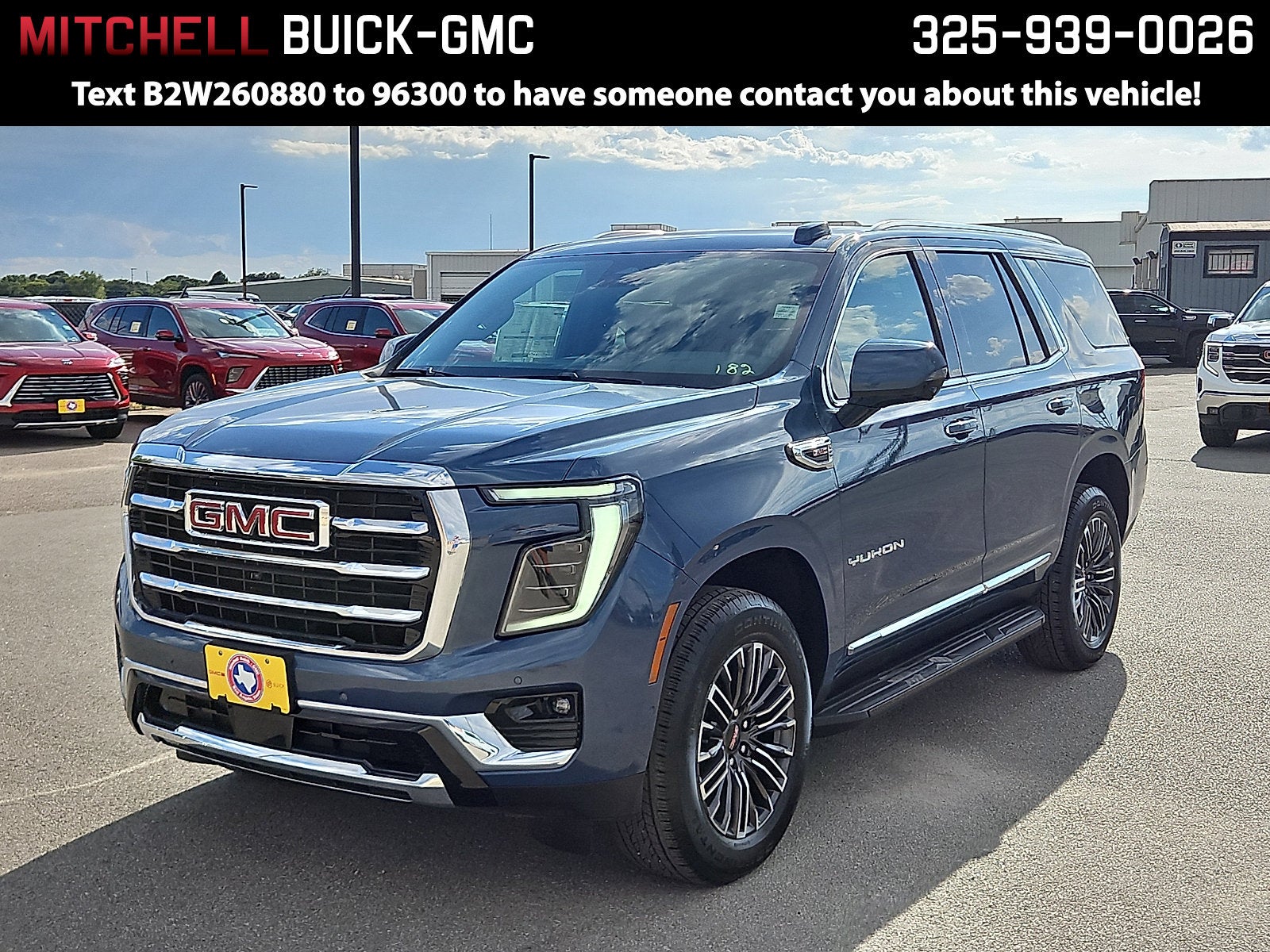 Downpour Metallic 2026 GMC Yukon SUV / Crossover 4X2 Automatic