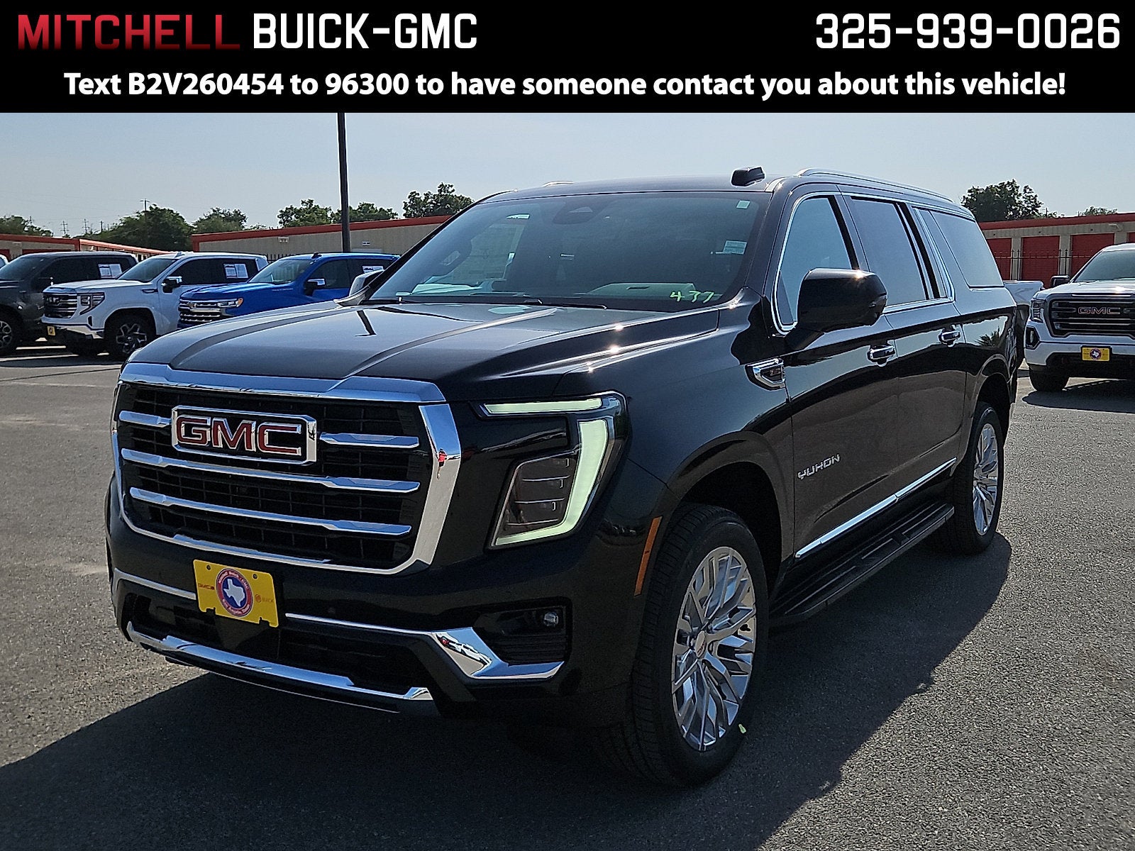 Onyx Black 2026 GMC Yukon XL SUV / Crossover 4X2 Automatic