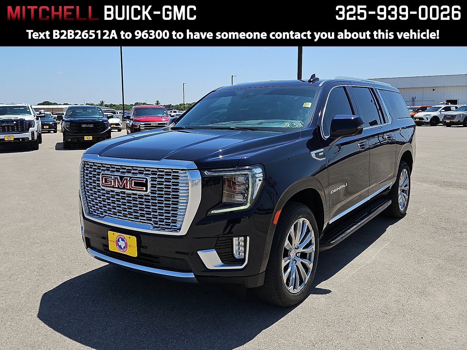 Midnight Blue Metallic 2024 GMC Yukon XL SUV / Crossover 4X2 Automatic
