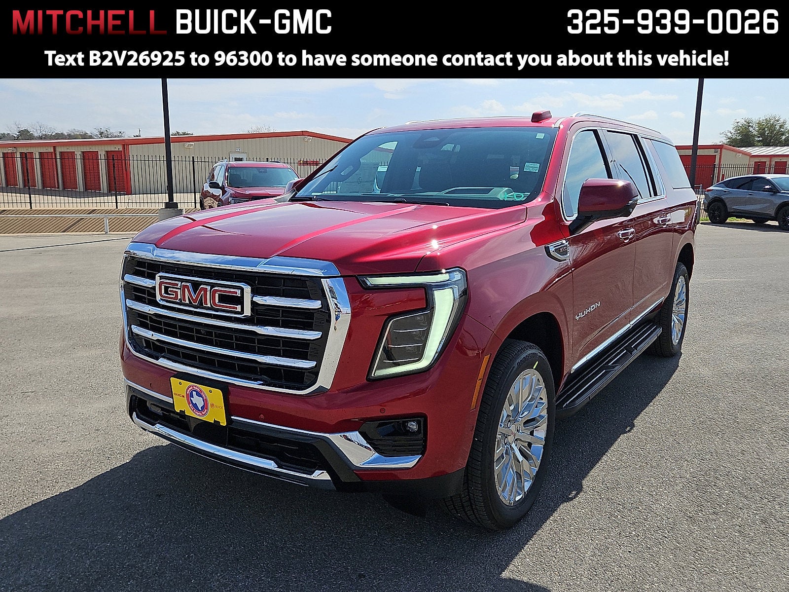 Volcanic Red Tintcoat 2026 GMC Yukon XL Elevation 4WD SUV / Crossover Four-Wheel Drive Automatic