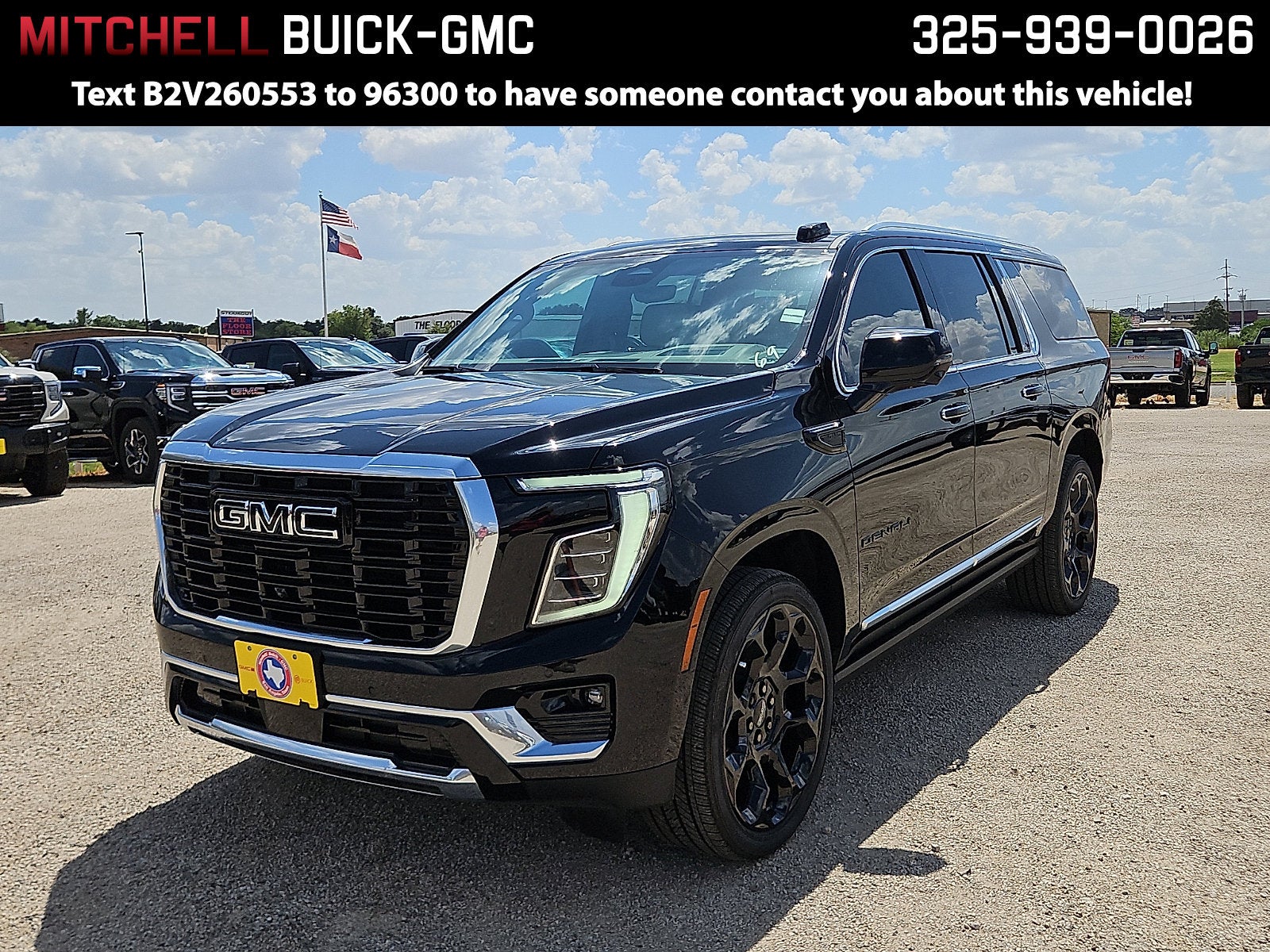 Onyx Black 2026 GMC Yukon XL SUV / Crossover Four-Wheel Drive Automatic