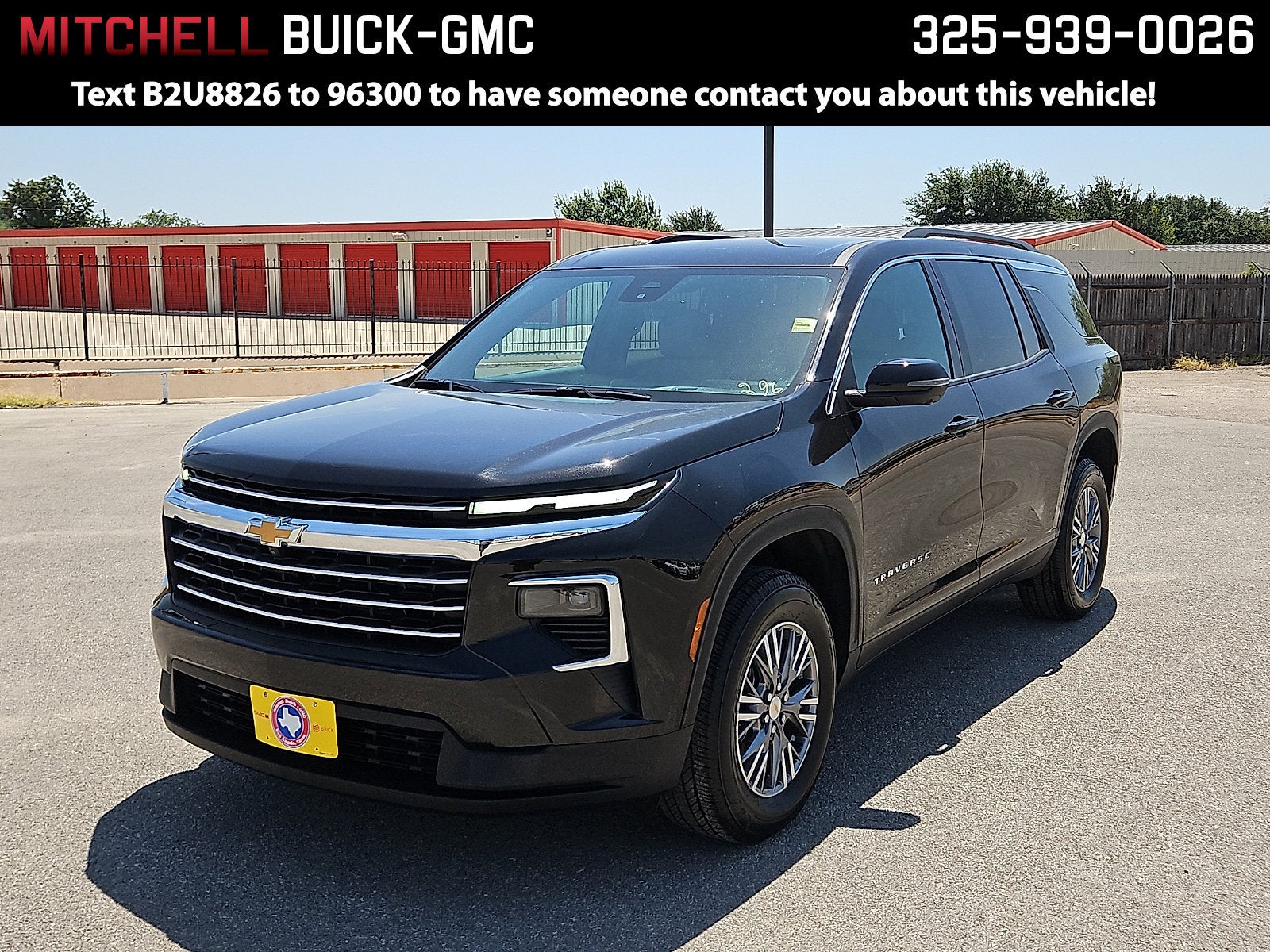 Mosaic Black Metallic 2026 Chevrolet Traverse SUV / Crossover Front-Wheel Drive Automatic