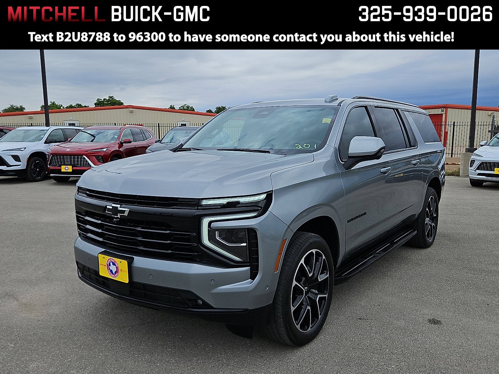 Sterling Gray Metallic 2025 Chevrolet Suburban SUV / Crossover Four-Wheel Drive Automatic