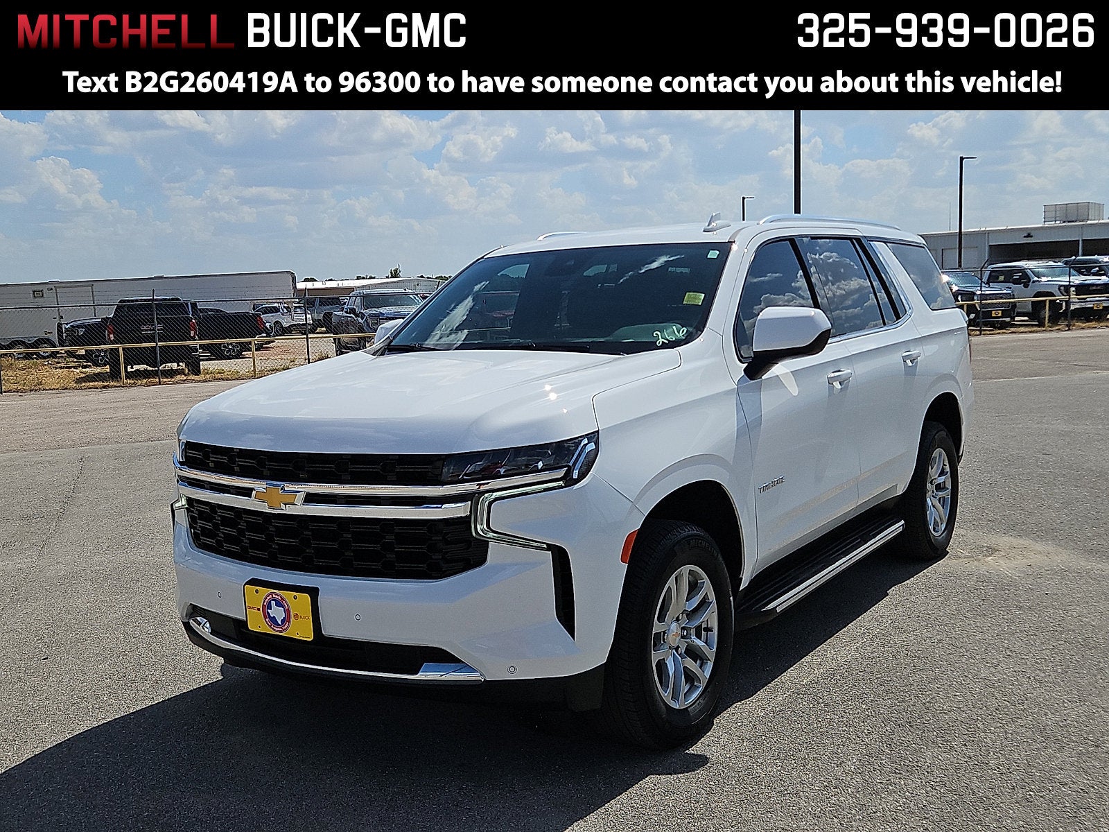 Summit White 2024 Chevrolet Tahoe SUV / Crossover Four-Wheel Drive Automatic