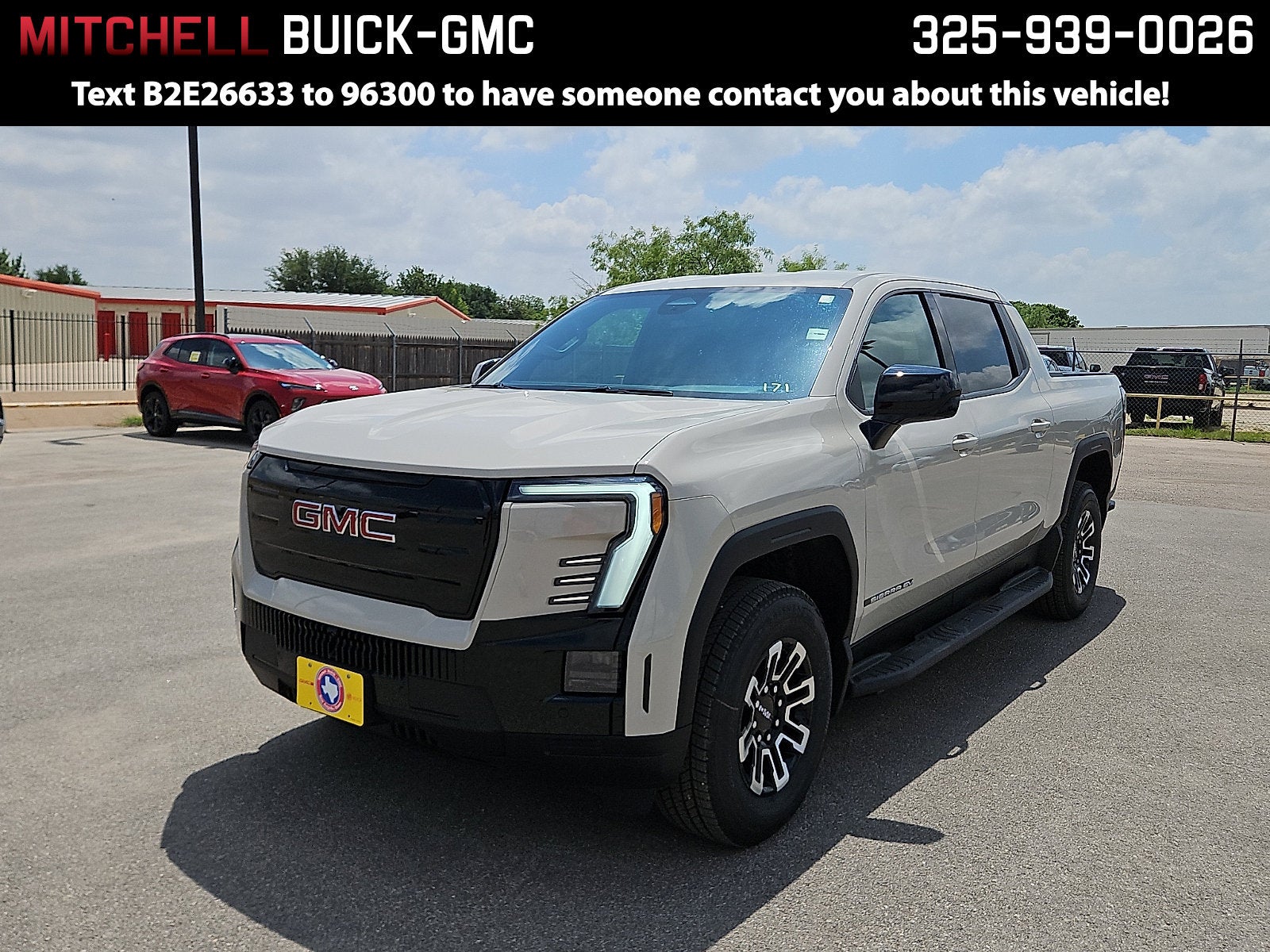 Coastal Dune 2026 GMC Sierra EV Pickup Truck All-Wheel Drive Automatic