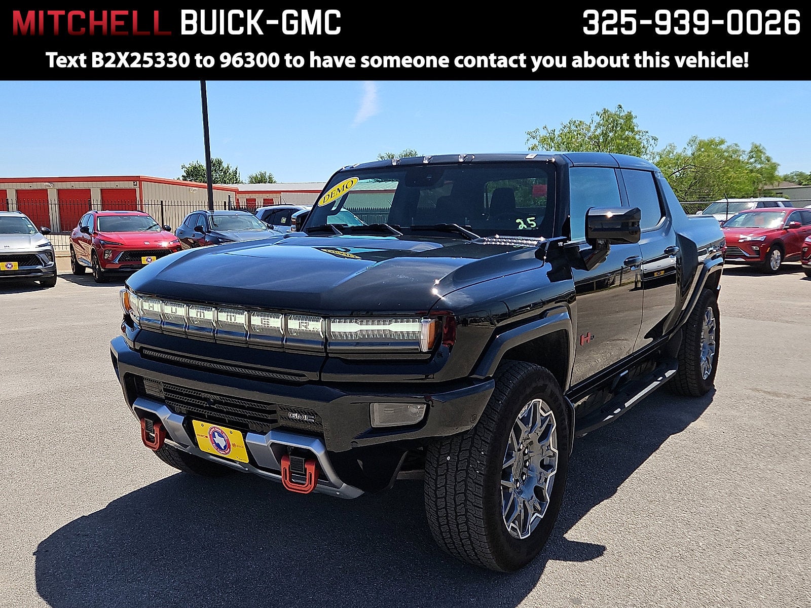 Void Black 2025 GMC Hummer EV Pickup Pickup Truck All-Wheel Drive Automatic